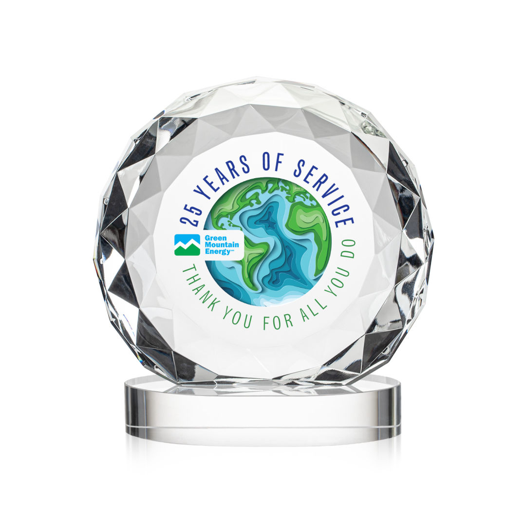 Seville VividPrint™ Award on Alberton Base - Clear 7