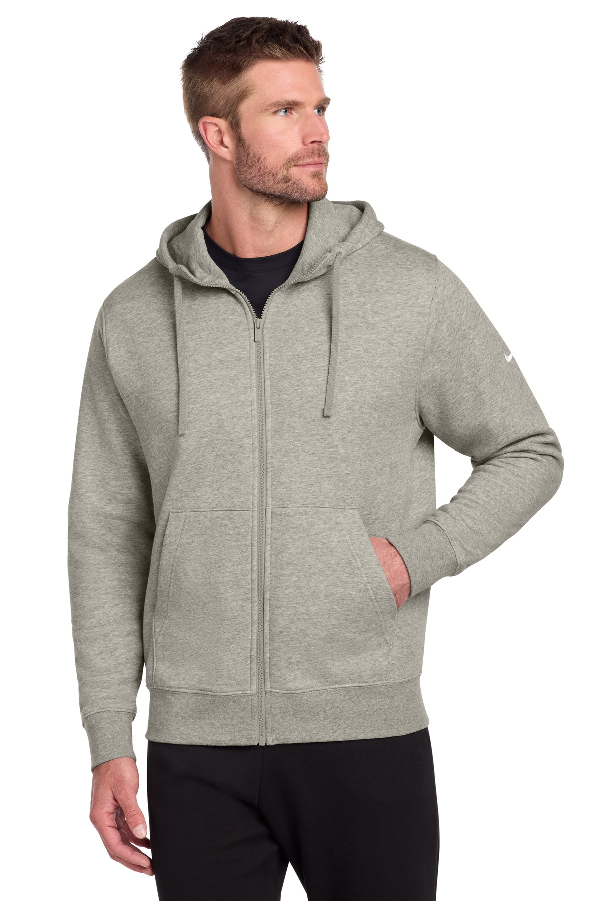 Nike Club Fleece Sleeve Swoosh Full-Zip Hoodie NKDR1513 67