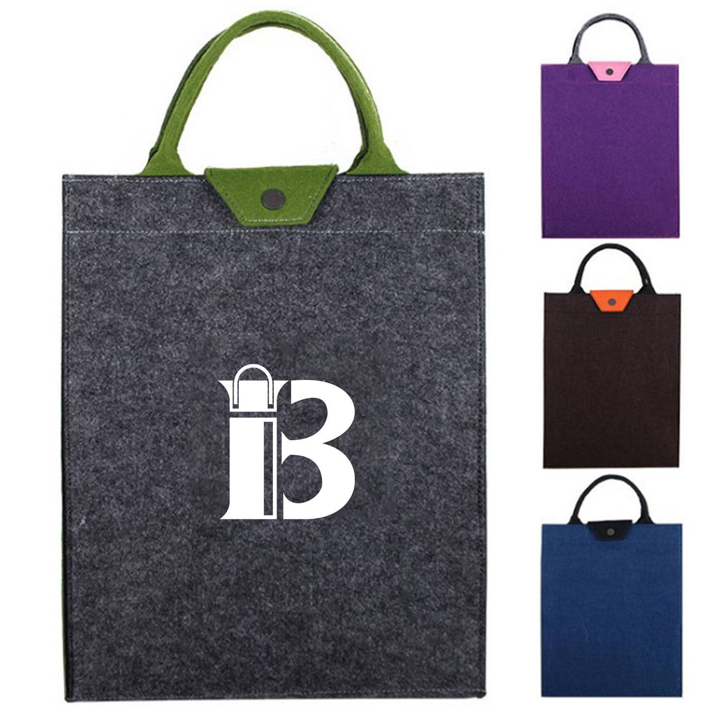Felt Laptop Tote Bag 1