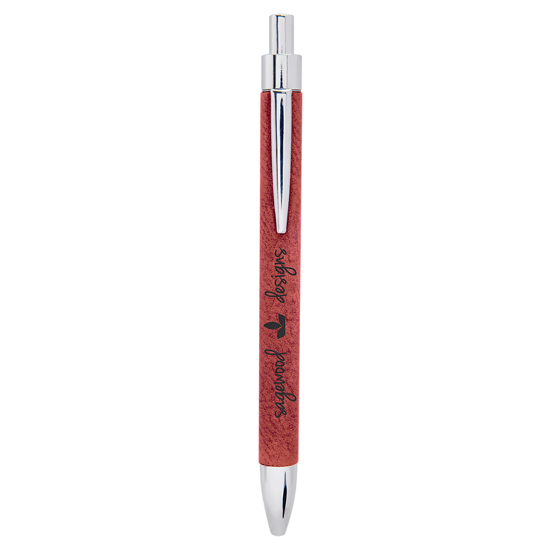 Rose Leatherette Pen 1