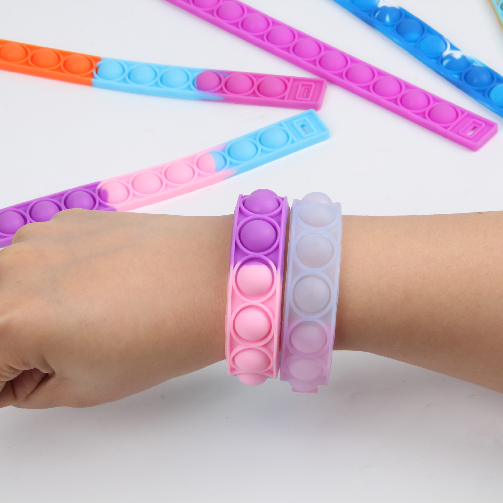 Pop Bracelet Bubble Fidget Sensory Toys 7