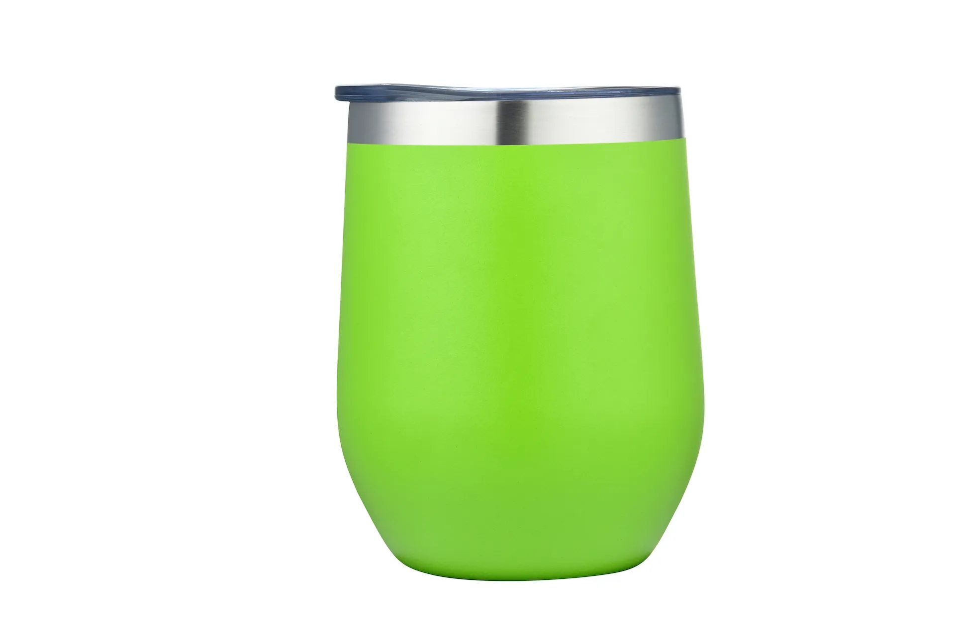 12oz Powder Coated Stainless Double Wall Vacuum Wine Cup 11