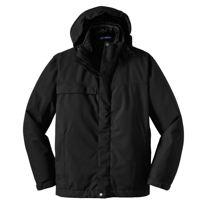 Port Authority Herringbone 3-in-1 Parka. 5