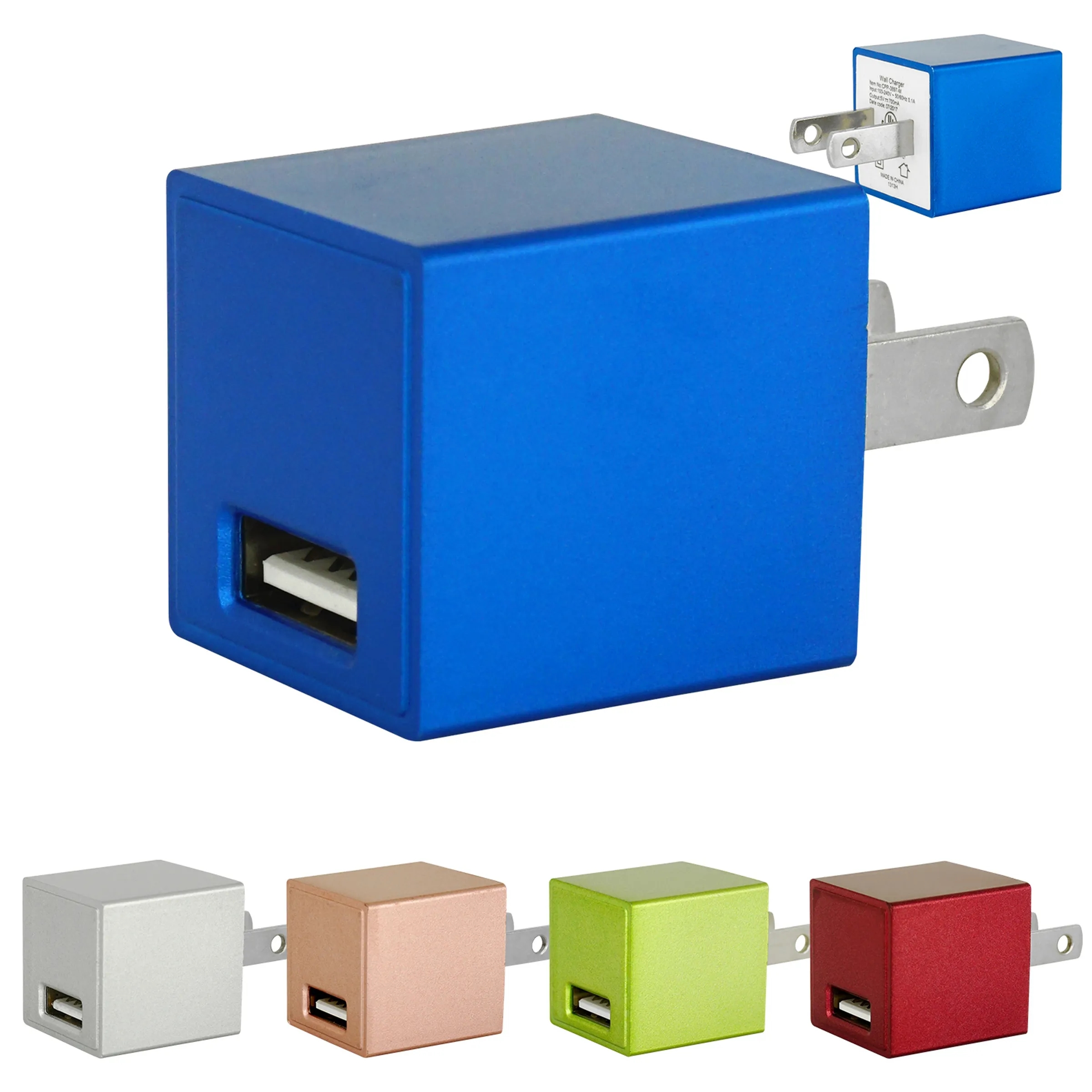 UL Metallic USB Wall Charger 3