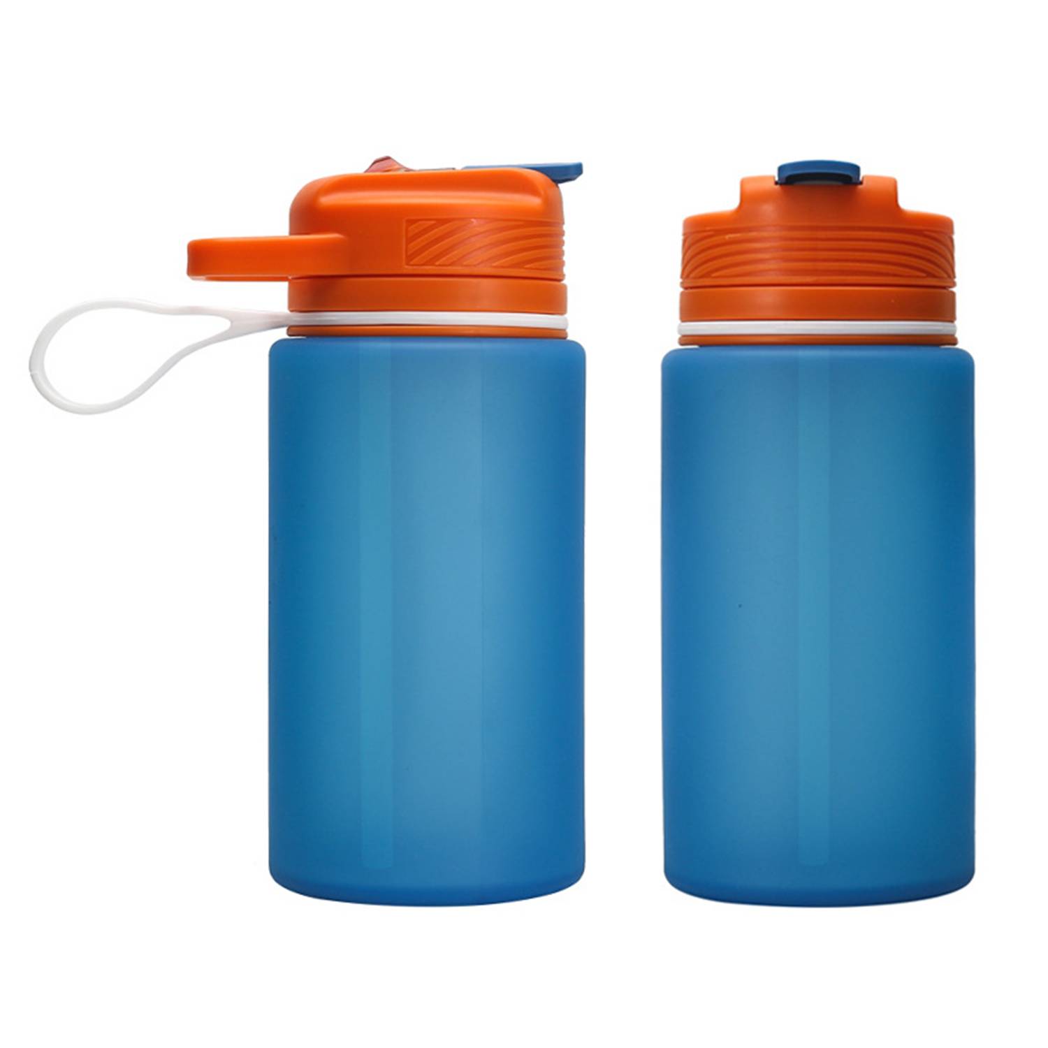 35oz Drop-Proof Portable Silicone Folding Water Bottle 2