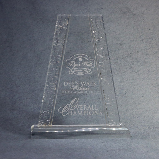 Acrylic Tower With Crinkle Edge 4