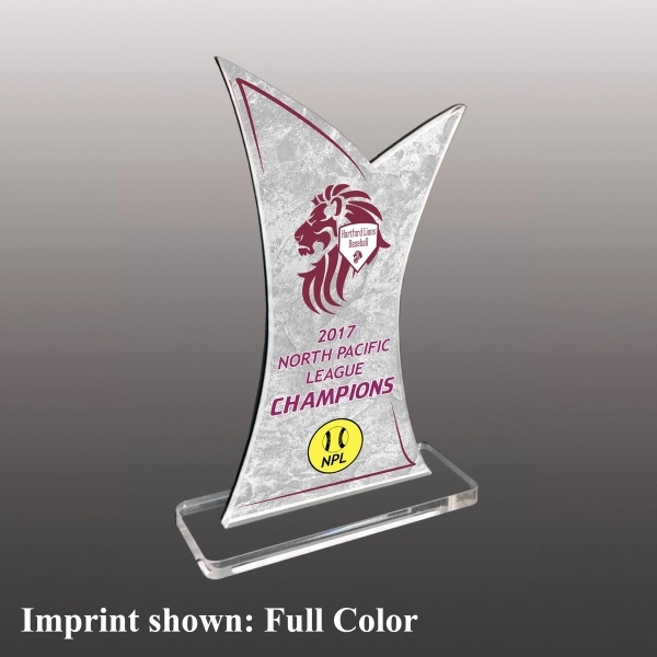 Acrylic Stock Award - Full Color Digital Graphic