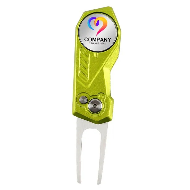 Foldable Metal Divot Tool with Ball Marker 6