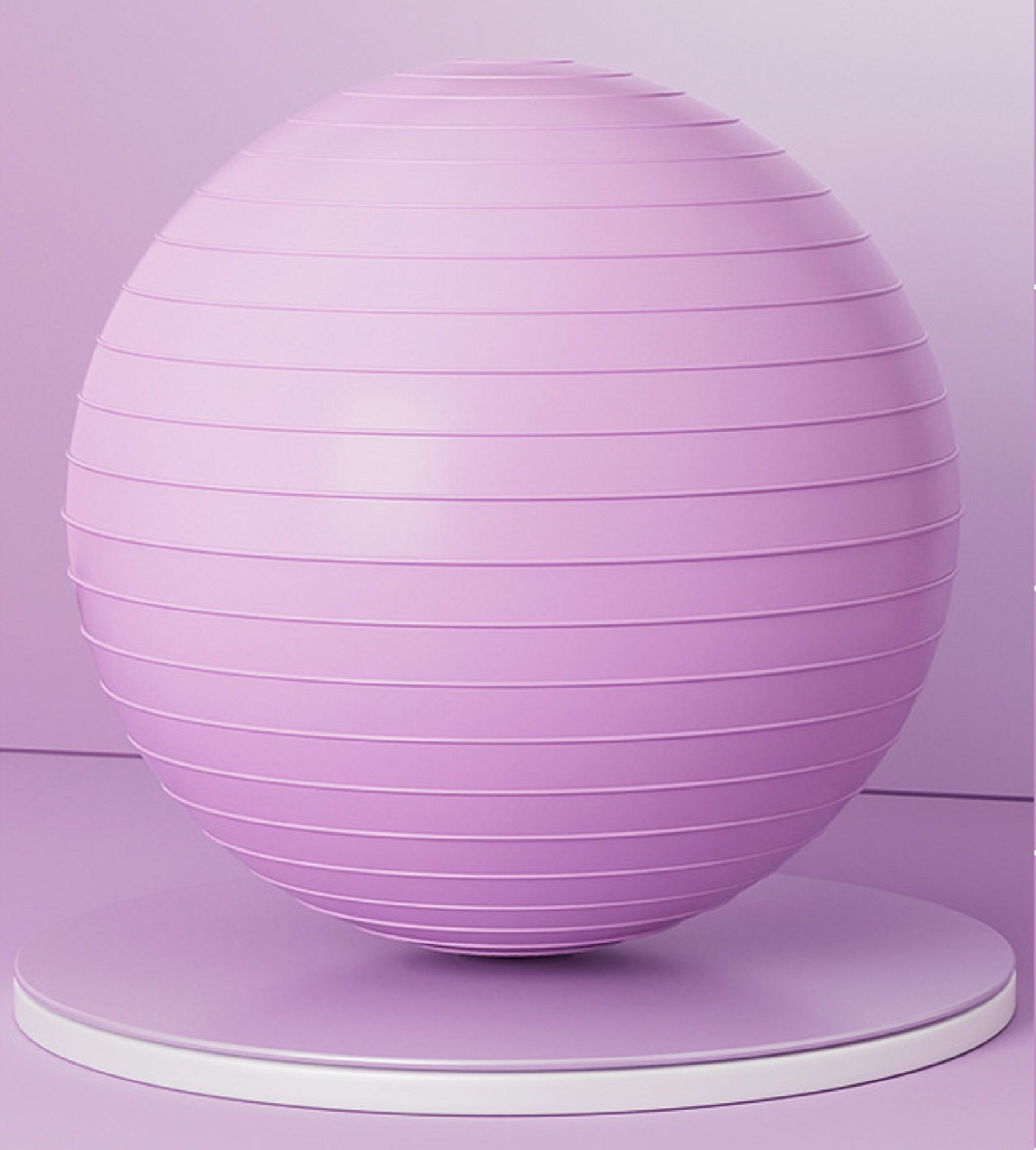 Non-Slip Yoga Ball with Foot Pump 5