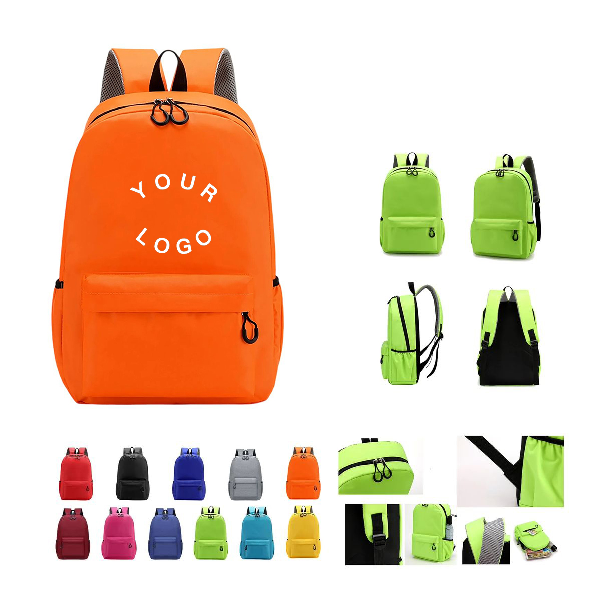 Oxford Fabric Backpack for Students or Activities 15