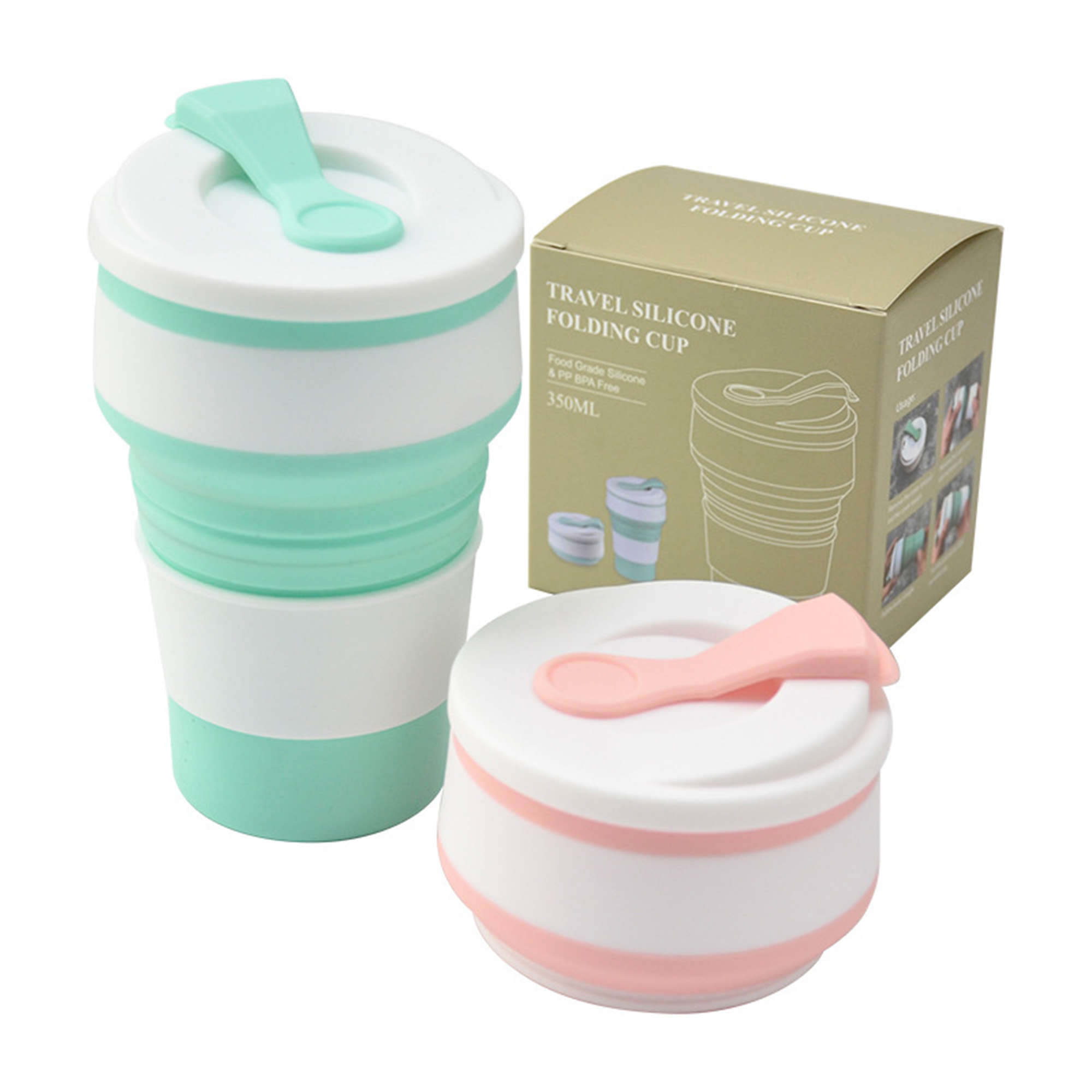 11OZ Foldable Water Cup 4