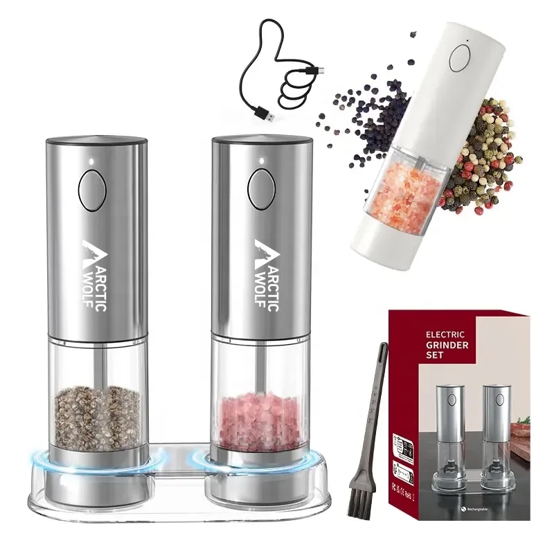 Automatic Pepper Mill with Adjustable Coarseness 2