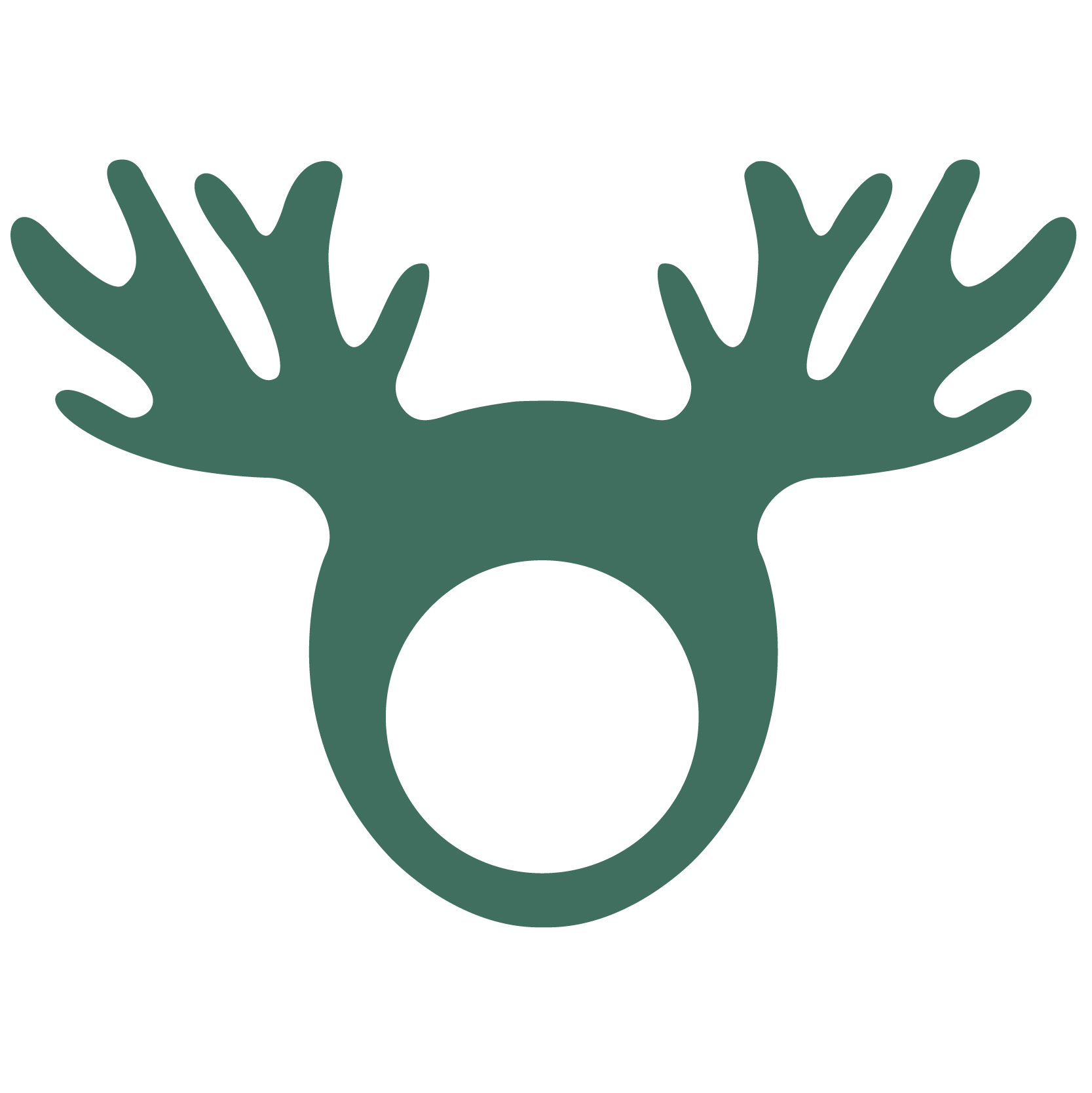 Reindeer Antlers Large Pullover 32
