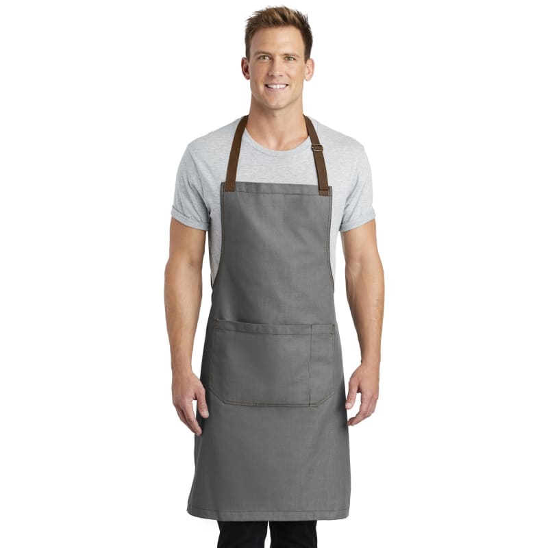 Port Authority Market Full-Length Bib Apron. 2