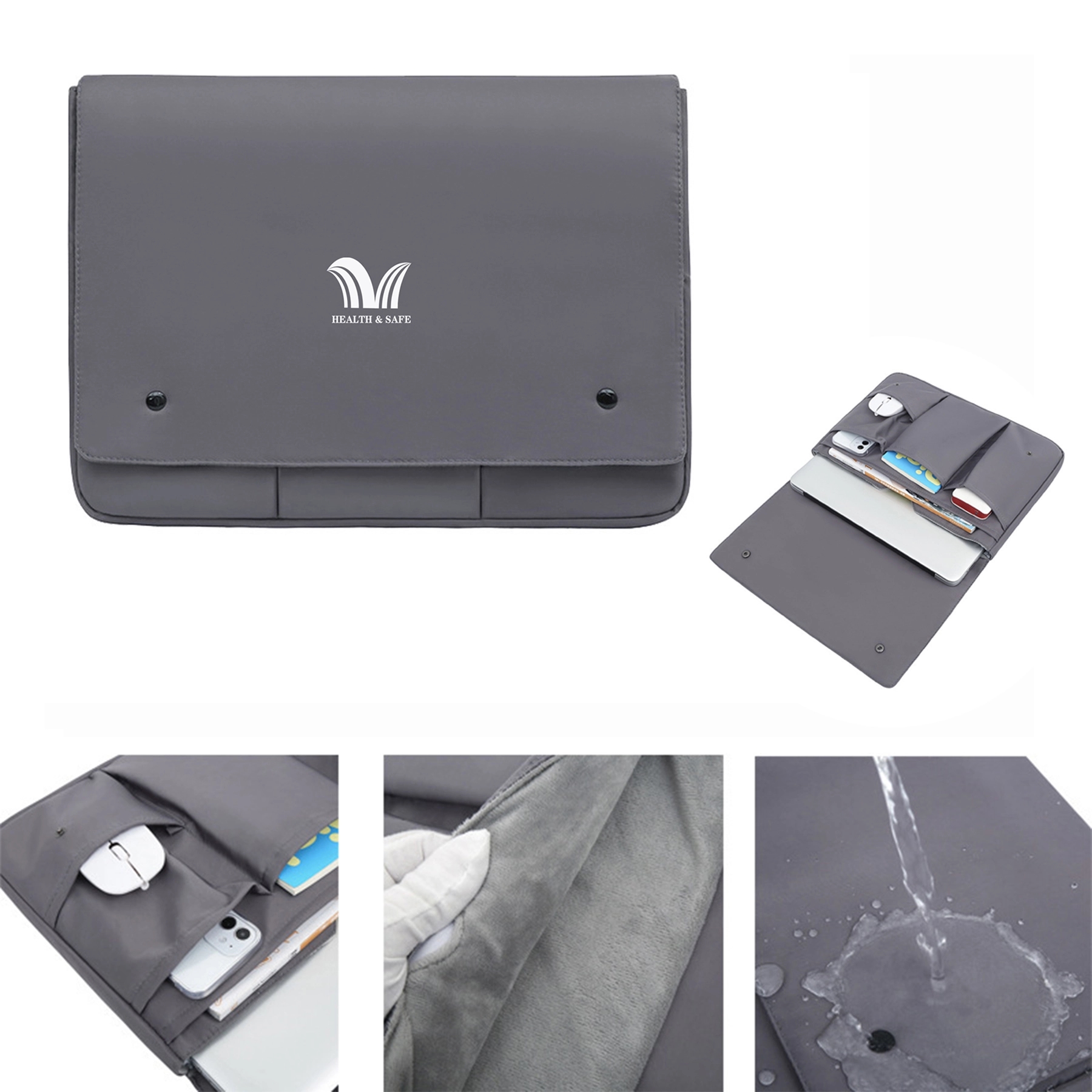 14 Inch Nylon Laptop Sleeve 2