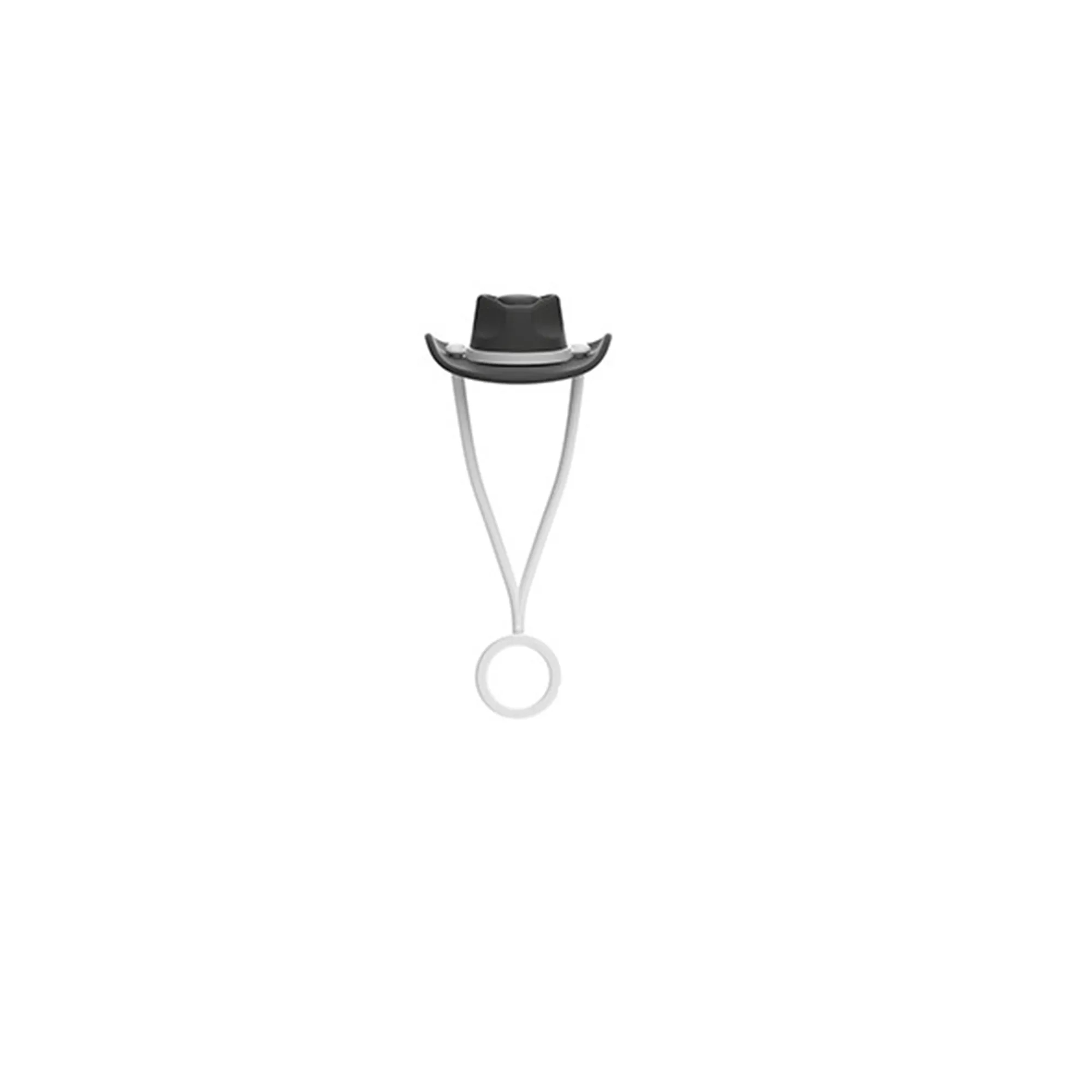 Silicone Cowboy Hat Reusable Straw Tip Cover 8