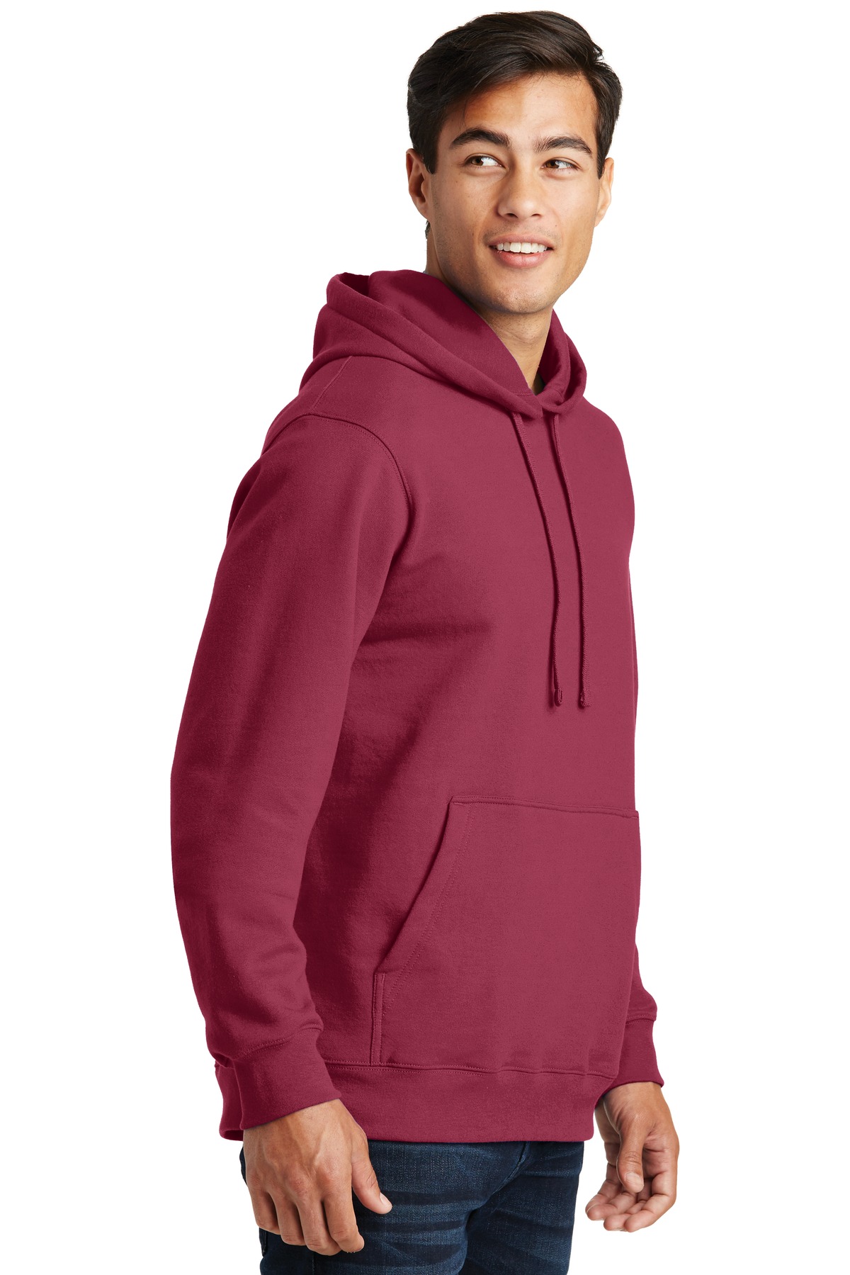 Port & Company® Fan Favorite Fleece Pullover Hooded Sweatshirt, custom hoodie or sweatshirt with logo imprint 55