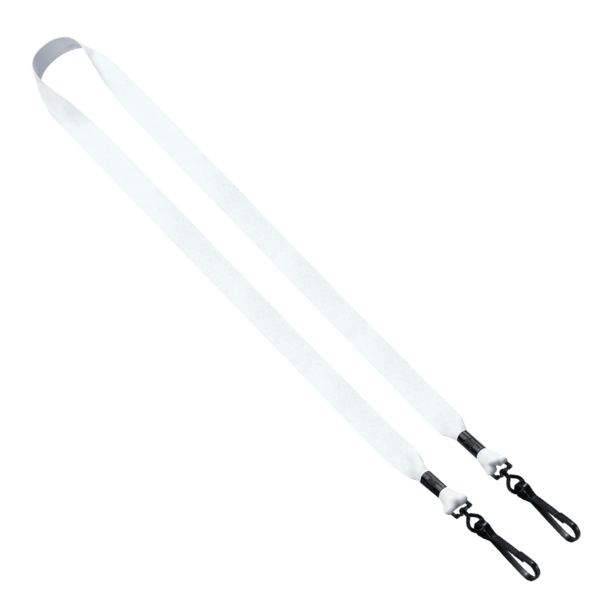 3/4" 2-Ended Dye-Sublimated Lanyard with Metal Crimp and Metal Swivel Snap 2