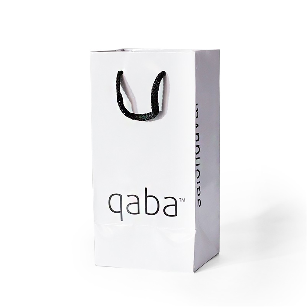 250g C1S paper bag with full color imprint on all sides (5.25*8.25*3.25") 2