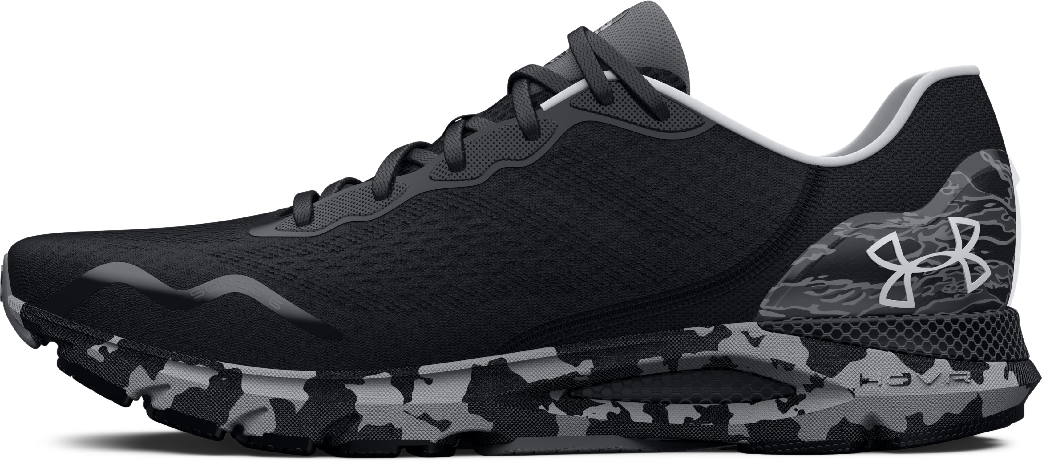 Men's UA HOVR Sonic 6 Camo Running Shoes  4