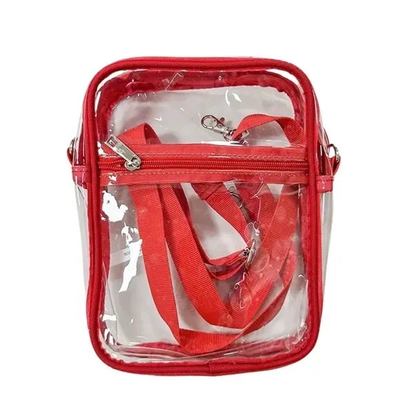 Transparent PVC Crossbody Purse with Clear Shoulder Bag 12
