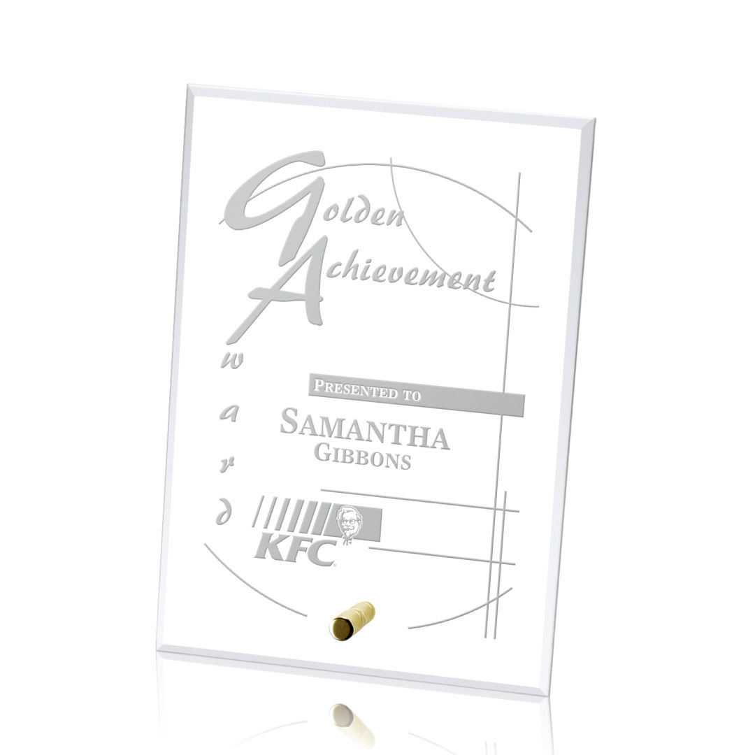 Cantebury Vertical Rectangle Award 4