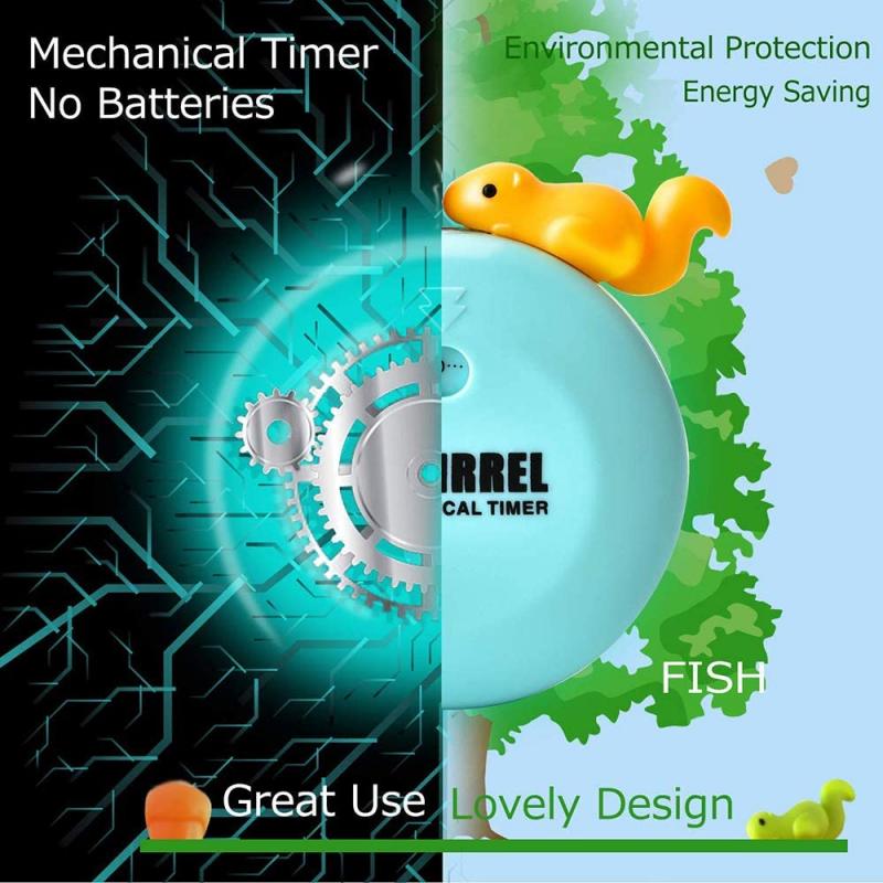 Squirrel 60 Minutes Mechanical Timer 4