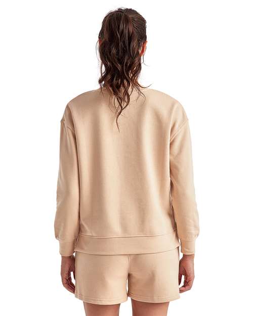 Women's Billie Side-Zip Crewneck Sweatshirt - TD600 19