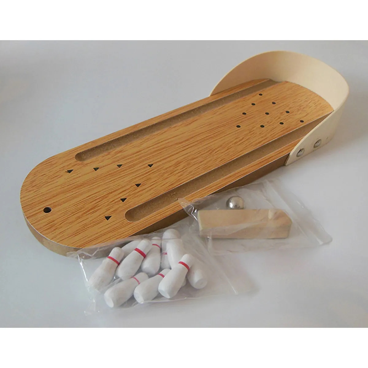 Tabletop Mini Bowling Game Set Fun Prank Gift 2