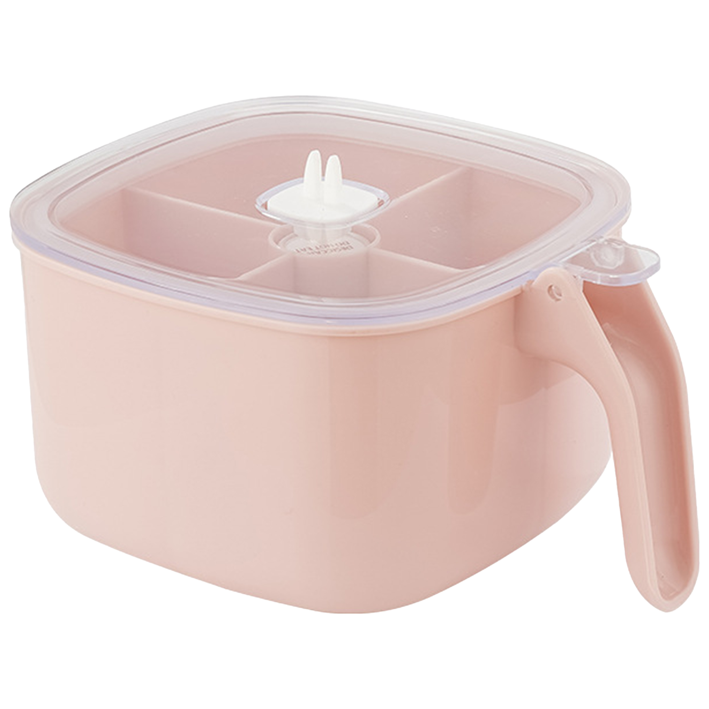 Plastic Kitchen Seasoning Storage Box With Lid 5