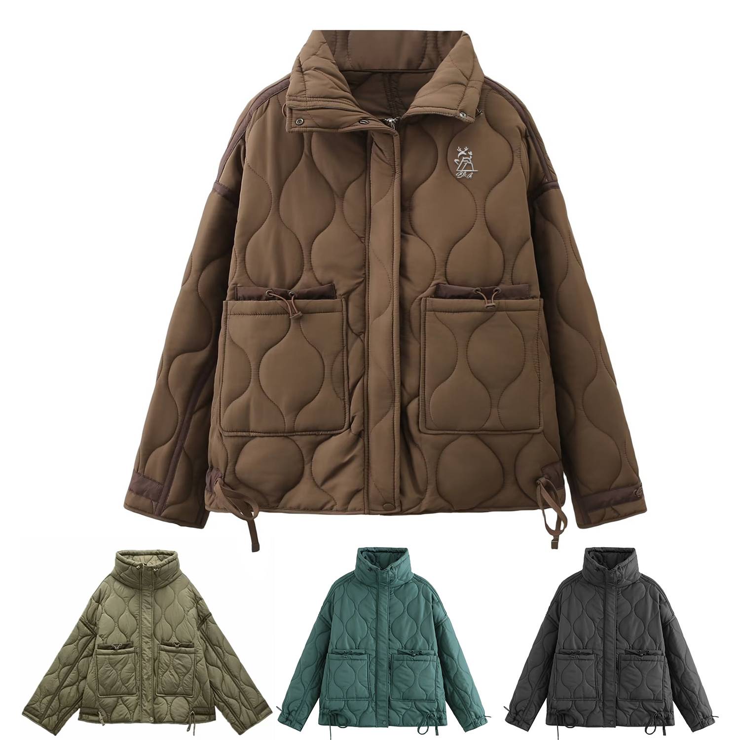 Women's Oversized Quilted Jacket