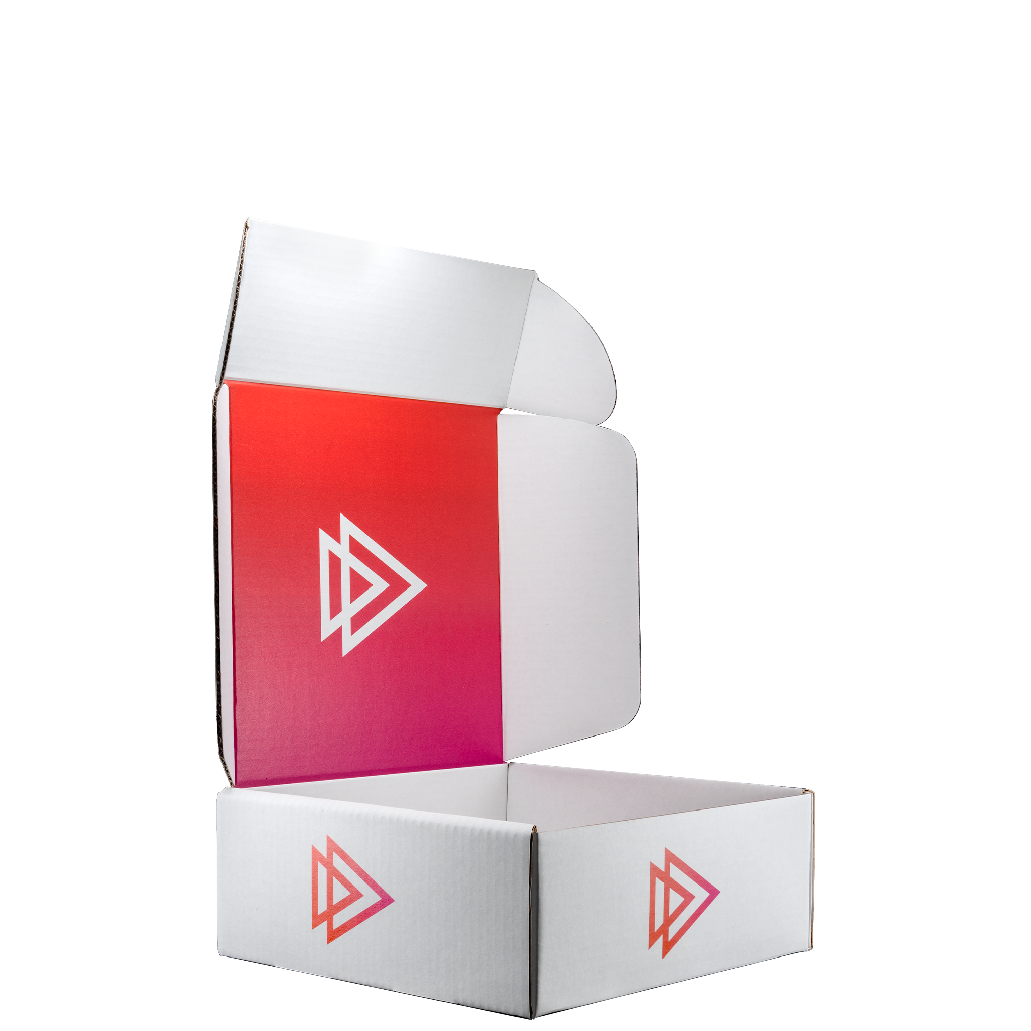 Mailing Box, B-Flute10" x 10" x 4" - White - E - 400 sq in 4