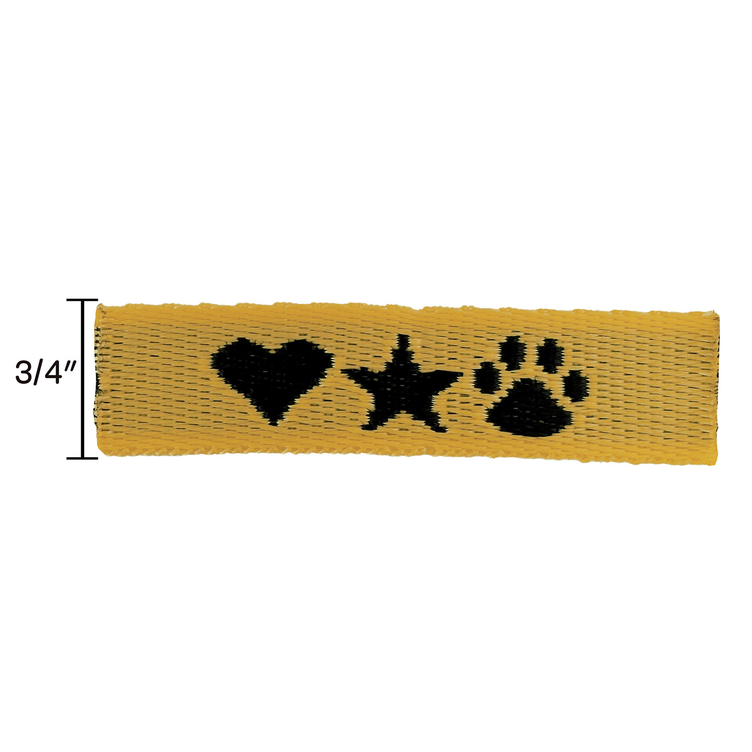 3/4" Woven Wristband - "Select" Weave 12
