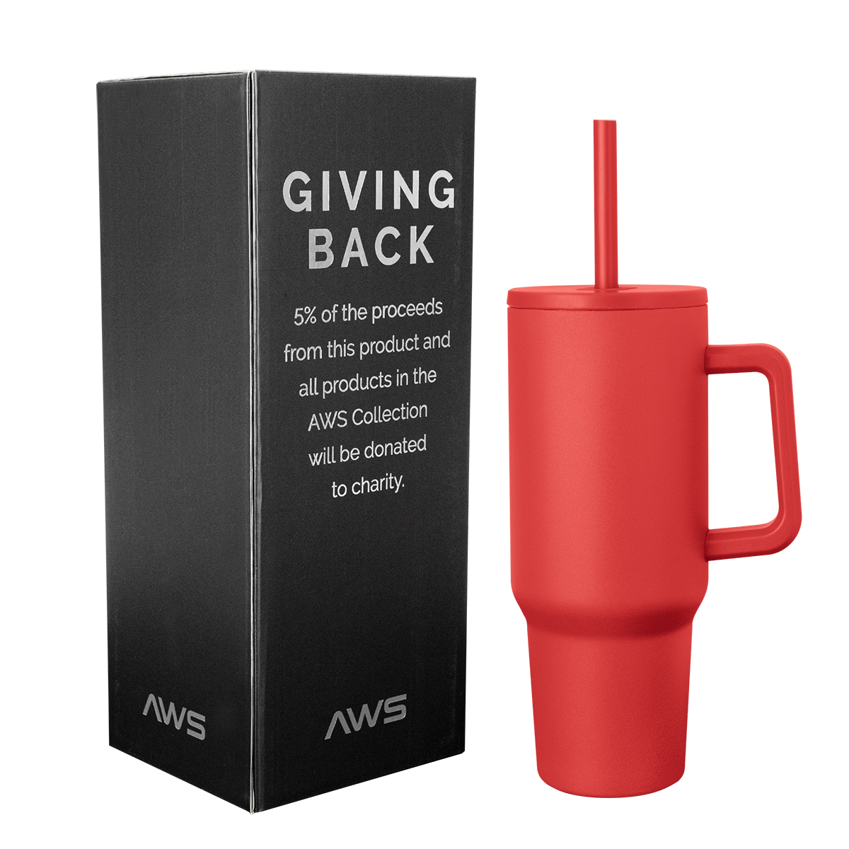 40 Oz. AWS Jackson Intrepid Stainless Steel Tumbler 13