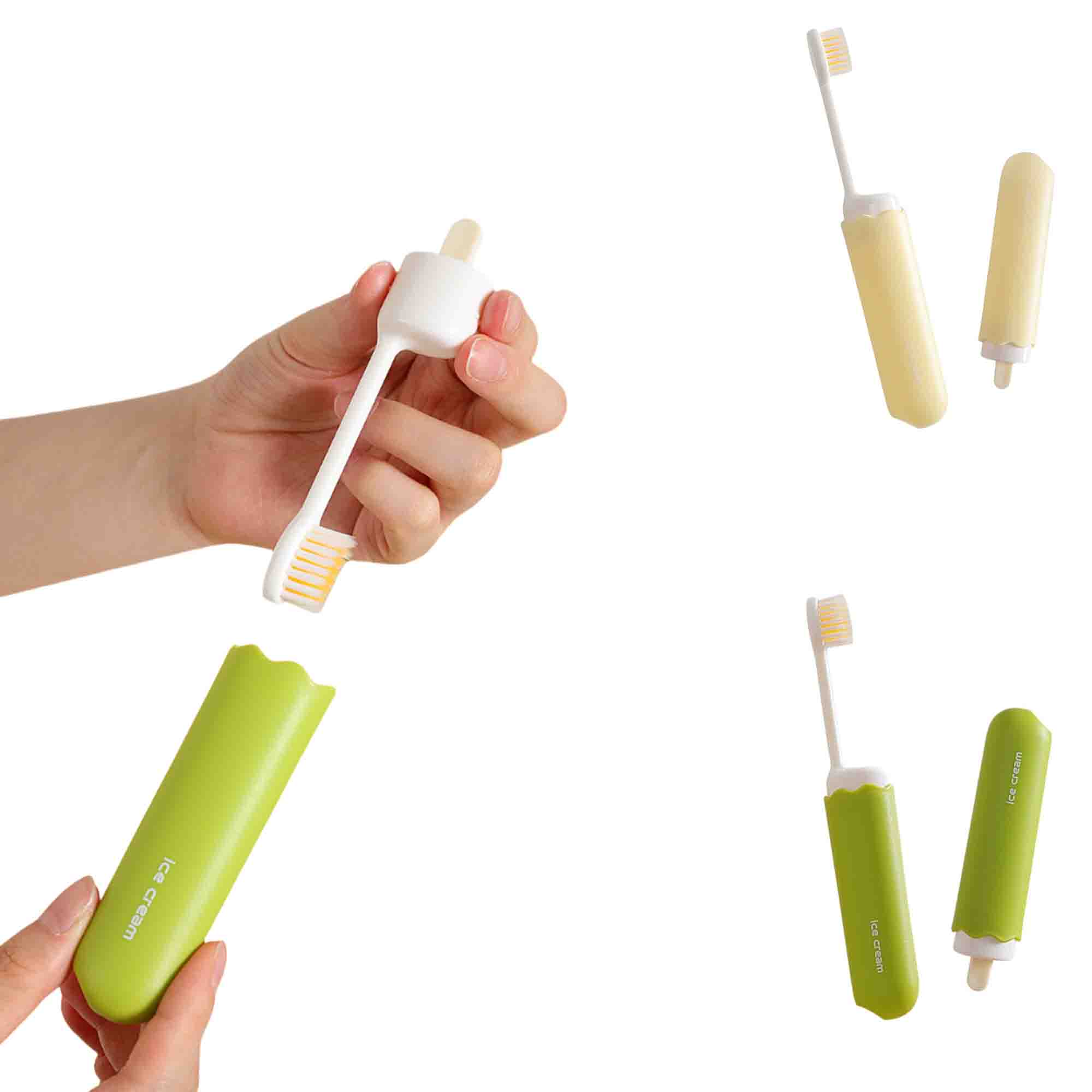 Travel Toothbrush In Folding Case 2