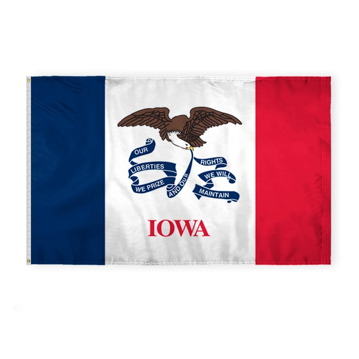 12"x18" to 8'x12' Iowa Nylon Flags 7