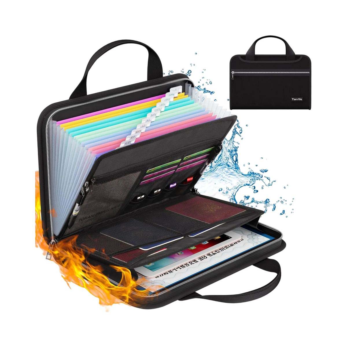 Durable Document Folder with Comfortable Handle 2