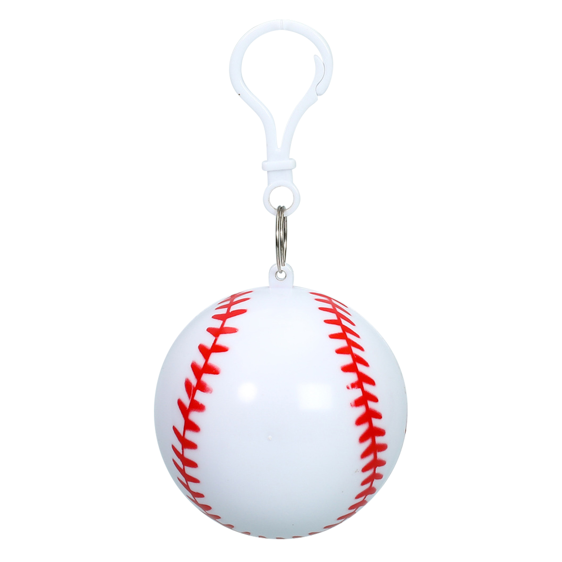 Disposable Raincoat With Ball Key Chain 20