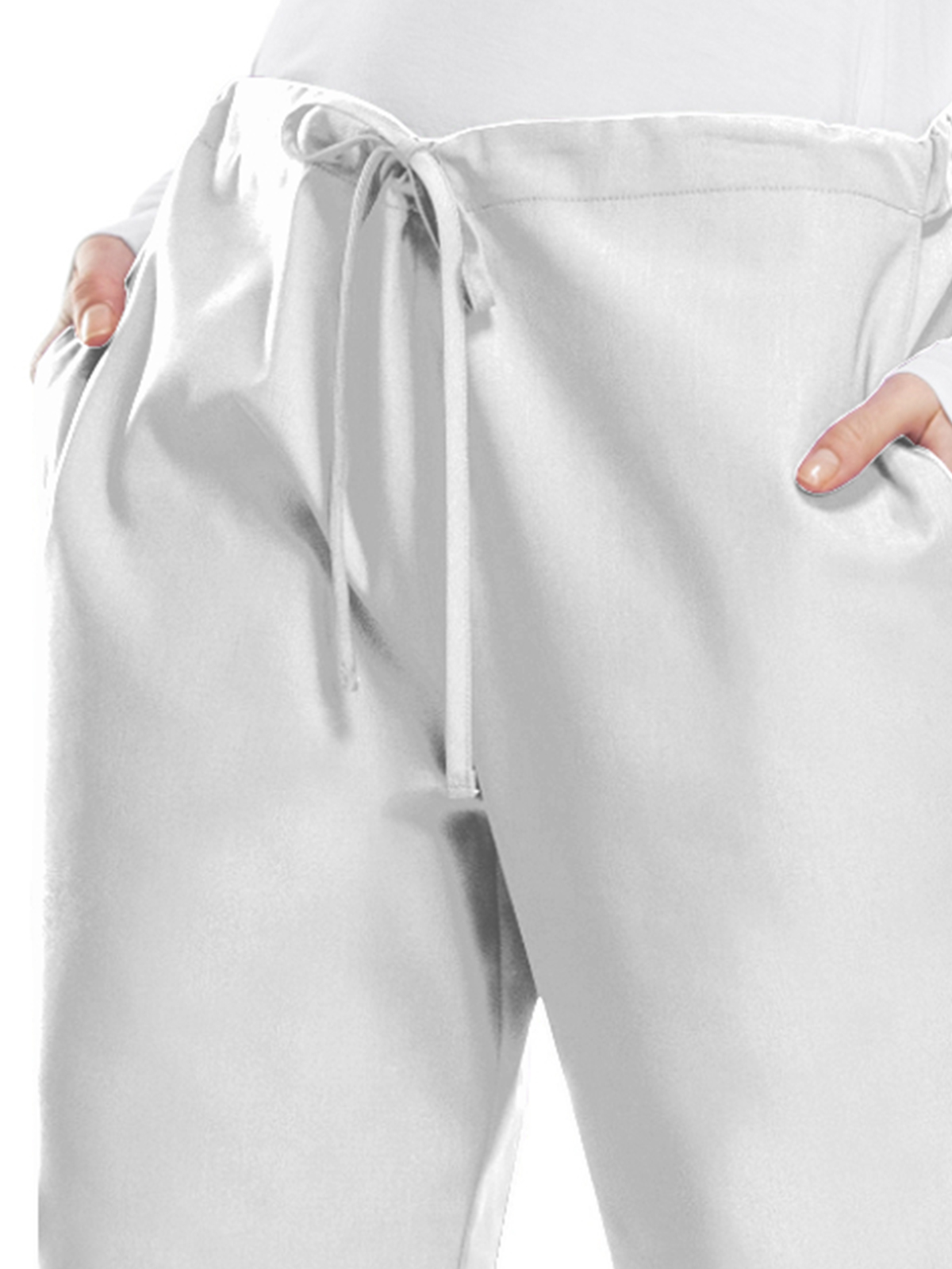 Cherokee - Workwear Originals - Women's 3-Pocket Natural Rise Drawstring Pant 3