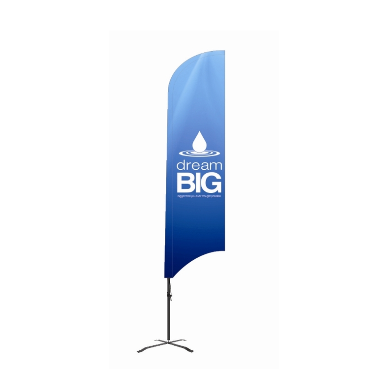 Flex Banner™ G7 Feather Flag Pole Set Only - 7' 2
