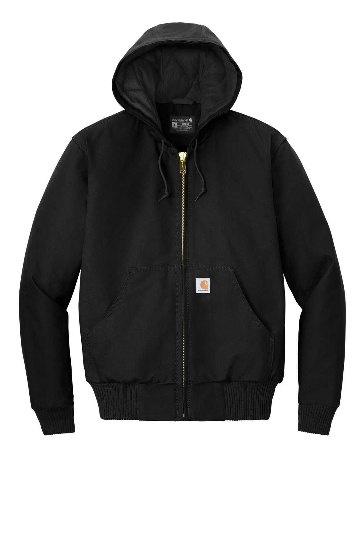 Carhartt Tall Quilted-Flannel-Lined Duck Active Jac. CTT106677 6