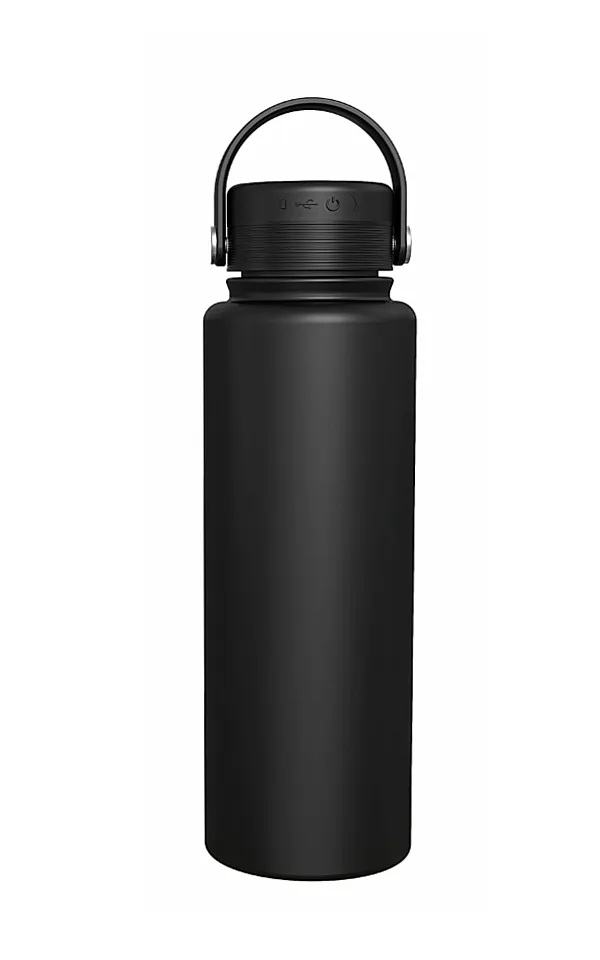 Smart 40oz SS Double Wall Vacuum Wireless Blue Tooth Bottle 3