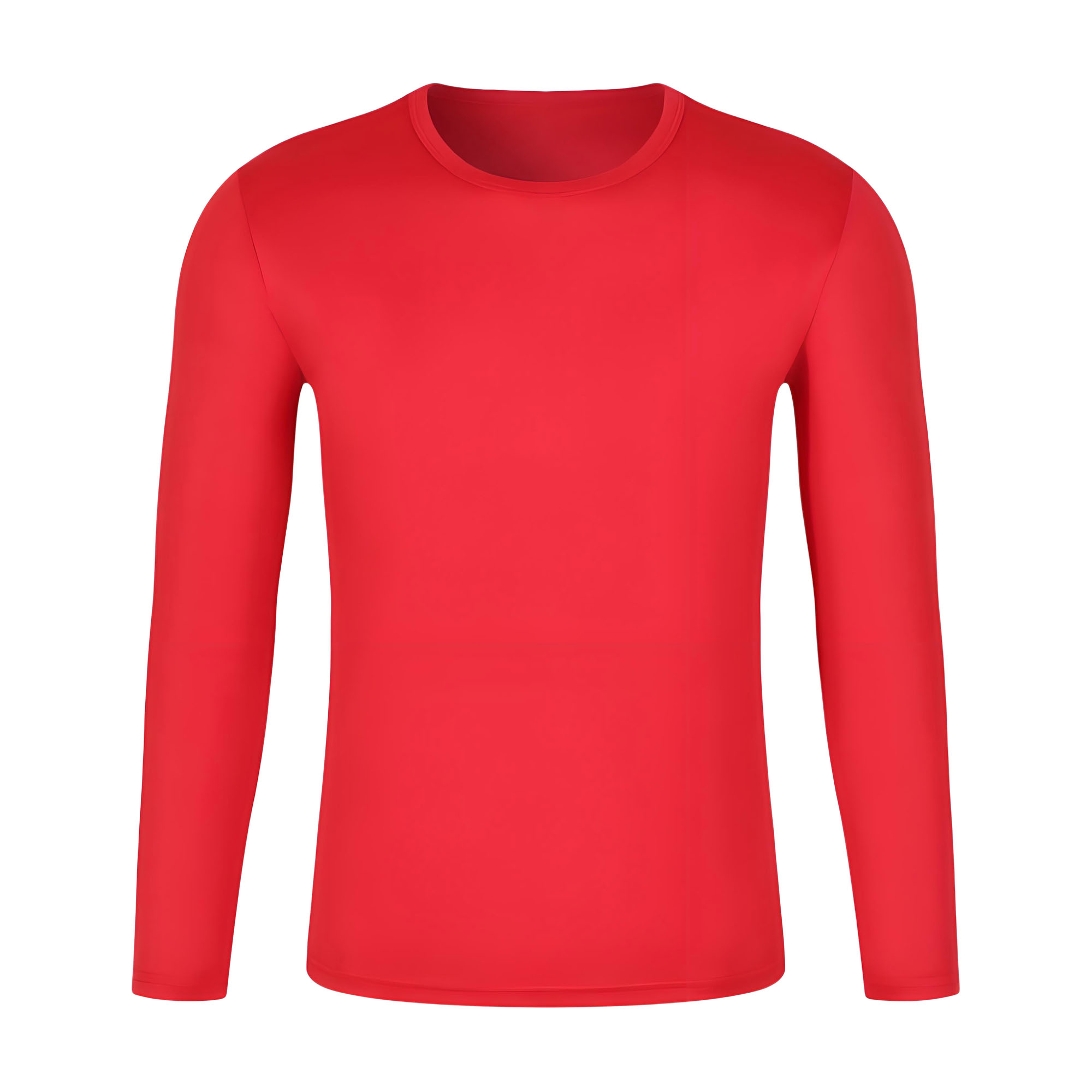 Custom Printed Moisture Wicking Round Neck Long Sleeve T-Shirt for Summer 7