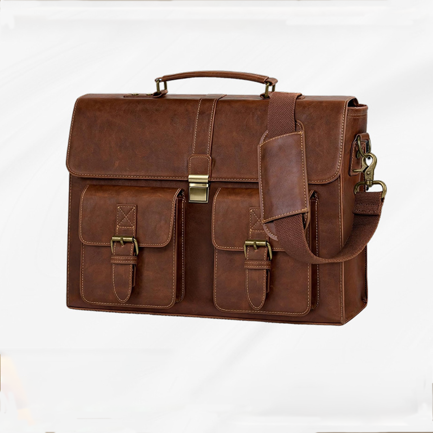 PU Leather Laptop Bag Briefcase 2