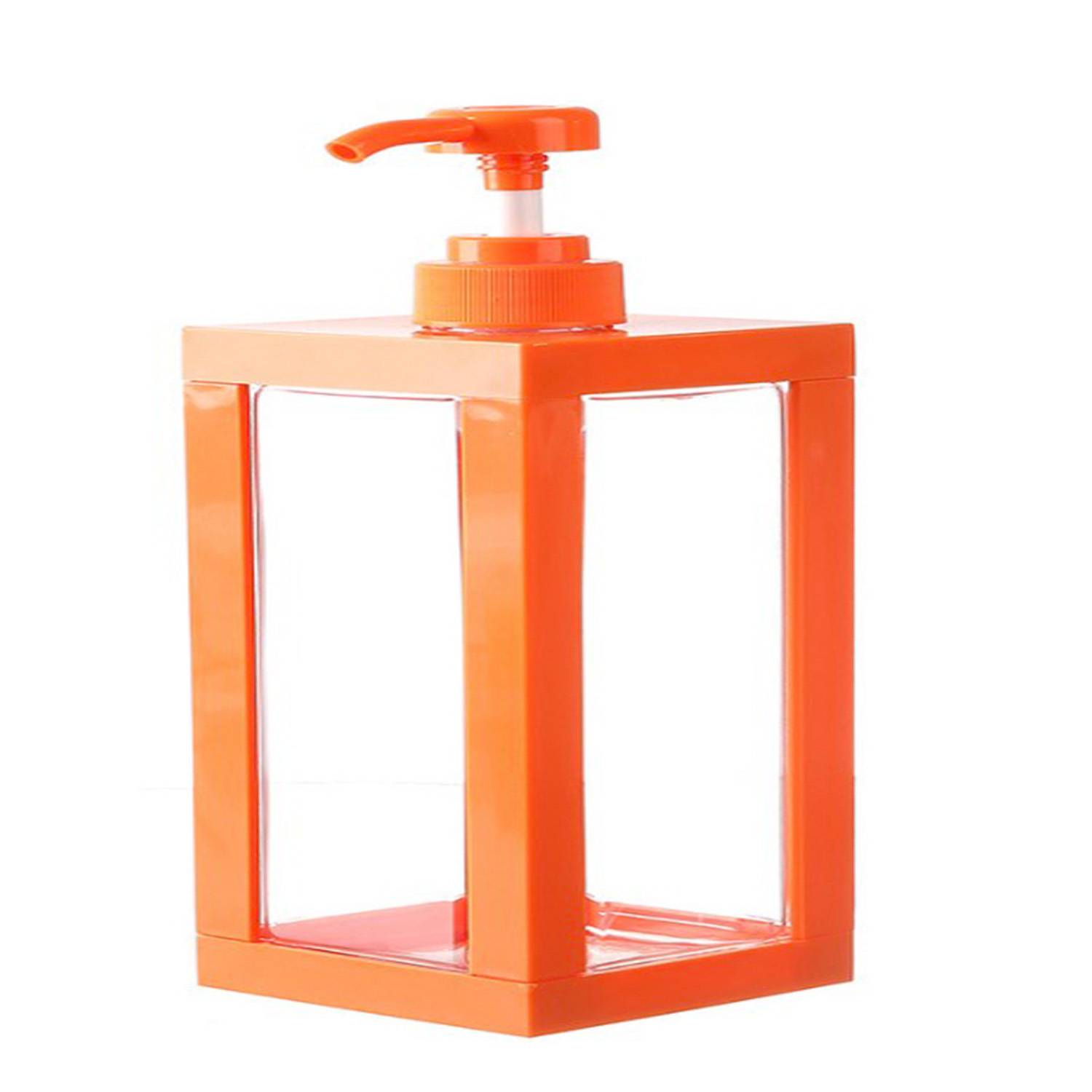 16oz Square pump bottle dispenser 6