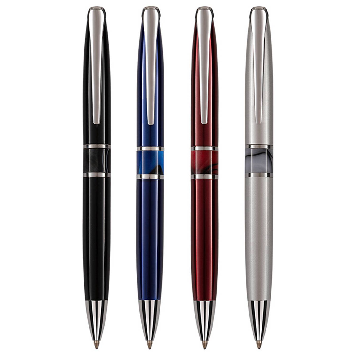 Twist Action Metal Ballpoint Pen 10