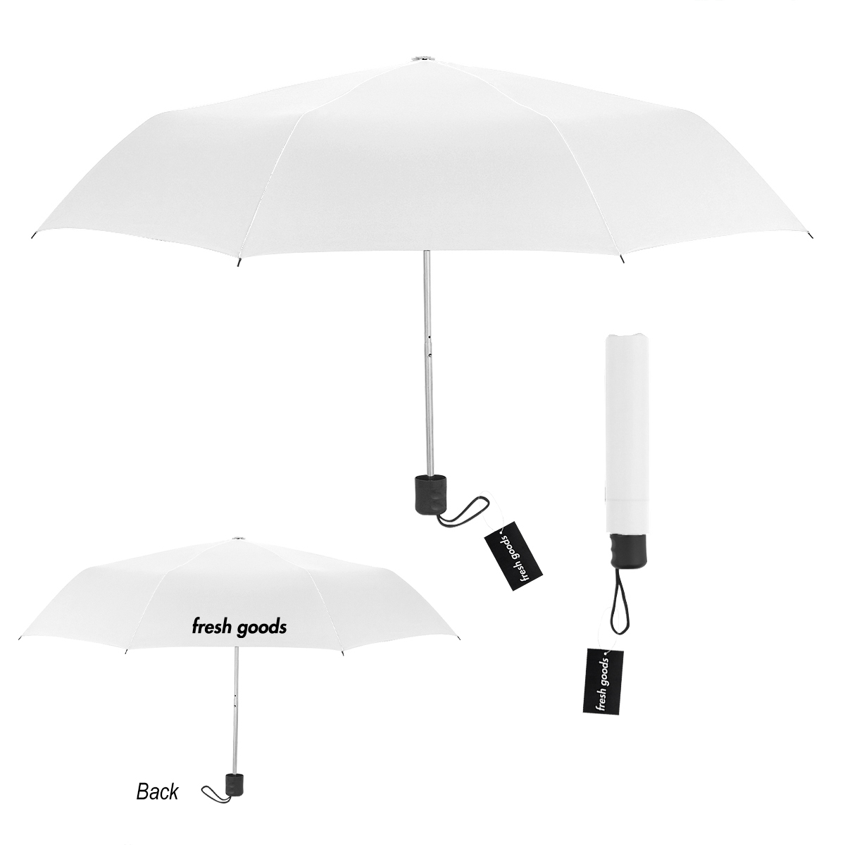 Fresh Goods 42" Arc Budget Telescopic Umbrella 19