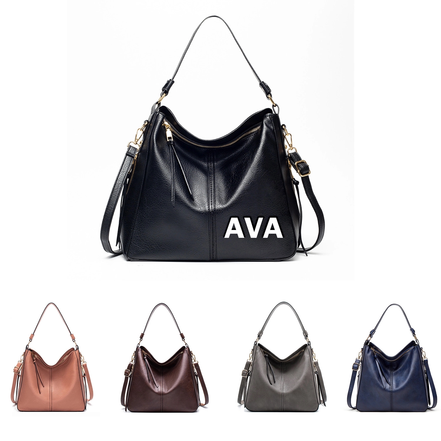 Fashion Handbag PU Crossbody Single Shoulder Leisure Bag 2