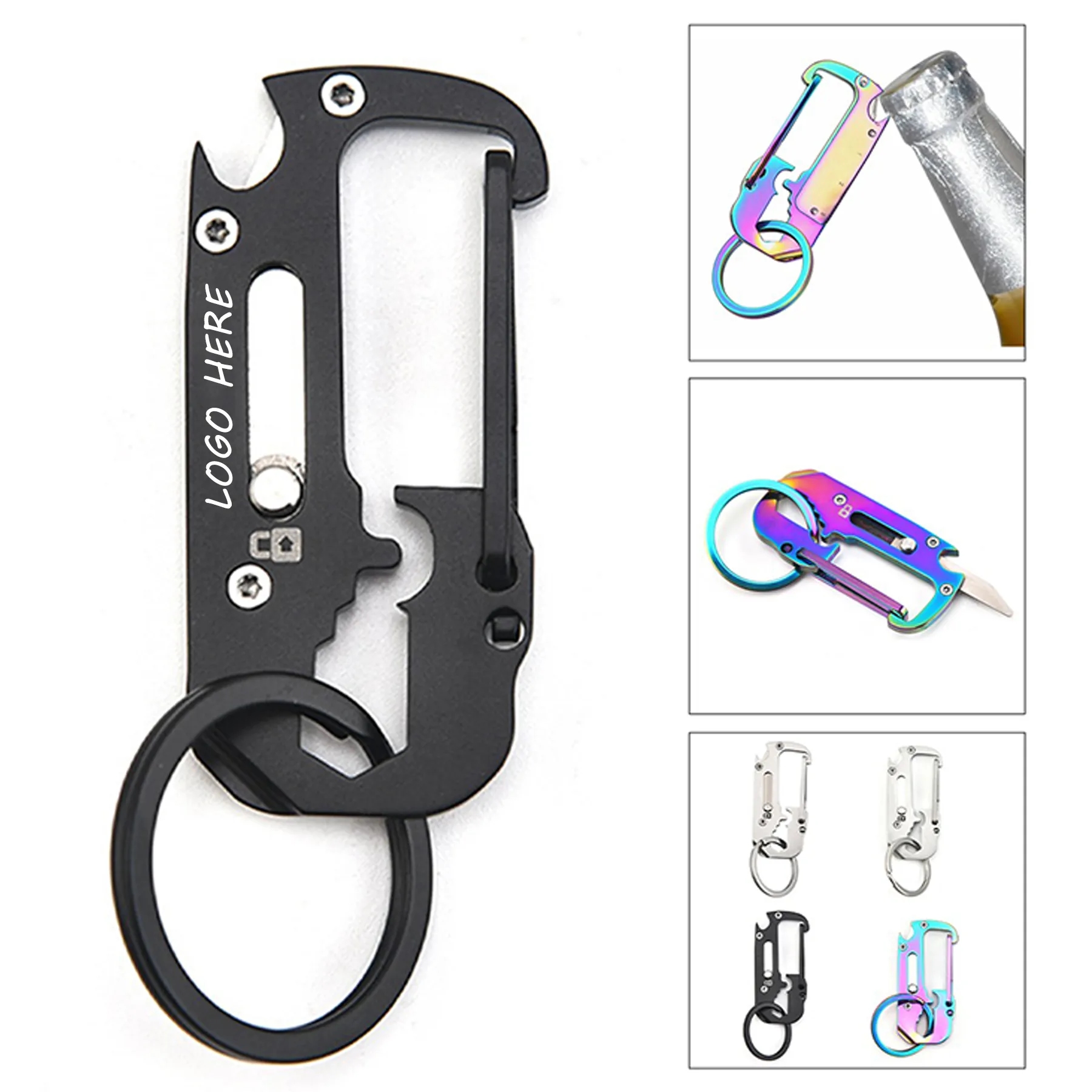 Key Chain Wrench Ruler Bottle Opener 7