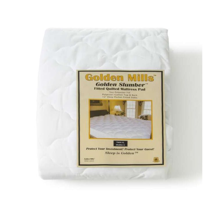 Golden Slumber Quilted Mattress Pads Queen XL 1